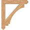 Ekena Millwork Imperial Arts & Crafts Smooth Bracket, Western Red Cedar, 5 1/2"W x 40"D x 44"H BKT06X40X44IMP03SWR - alternate 4